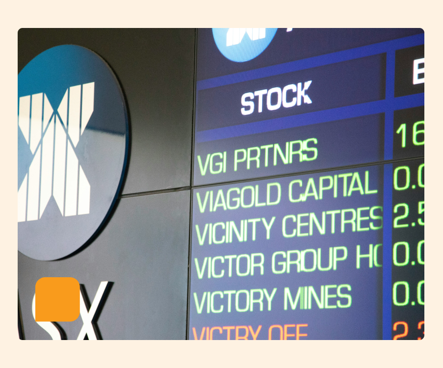 The ASX stock exchange